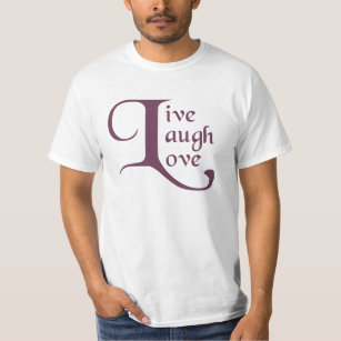 Camiseta Vivo, risa, amor