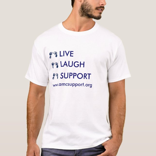 CAMISETA VIVO, RISA, AYUDA (Anverso)