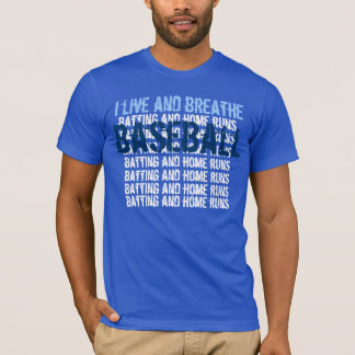 Camiseta Vivo y respiro el BÉISBOL G200