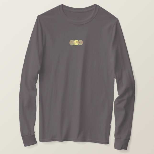 Camiseta Vivre le Moment (Anverso del diseño)