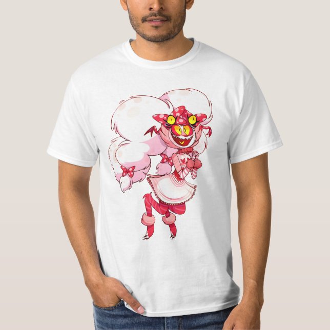 Camiseta Vivziepop Helluva personalizado, (Anverso)