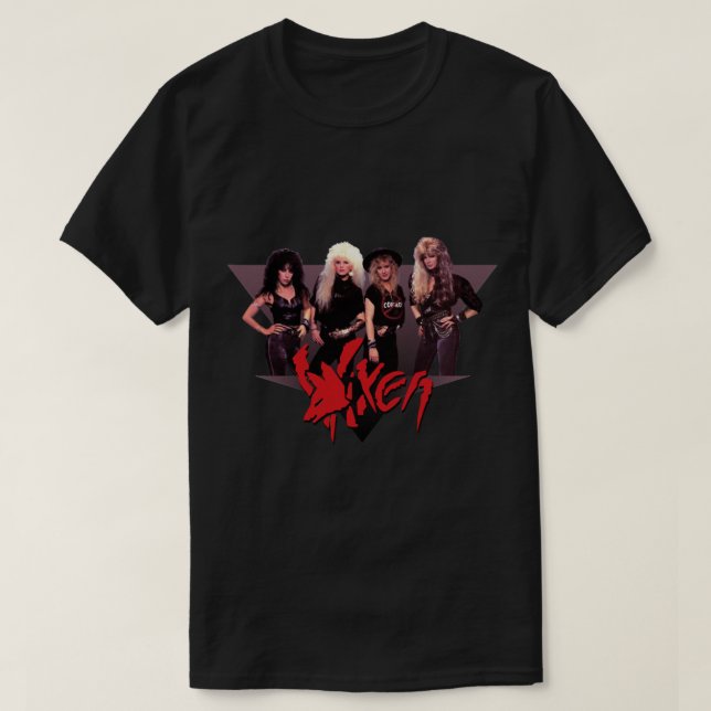 Camiseta Vixen Band rock Classic Essential T-Shirt (Diseño del anverso)