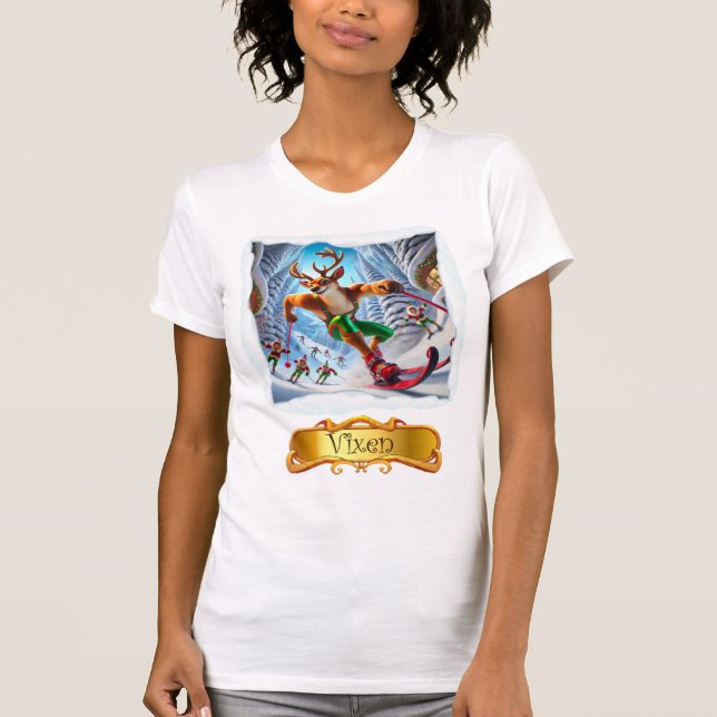Camiseta Vixen de descenso (Anverso)