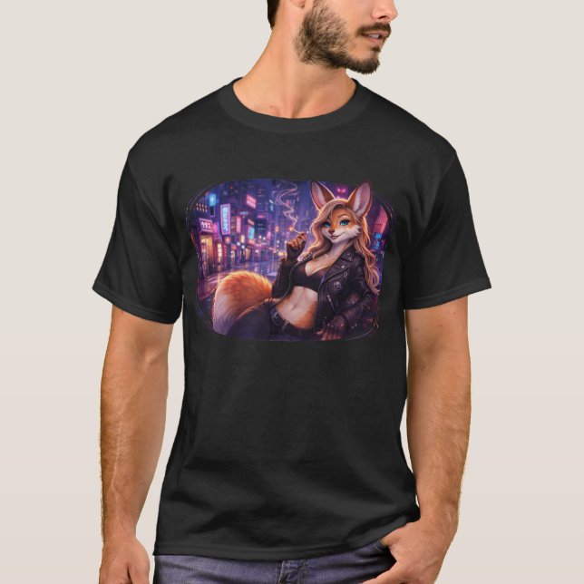 Camiseta Vixen Fumadora (Anverso)