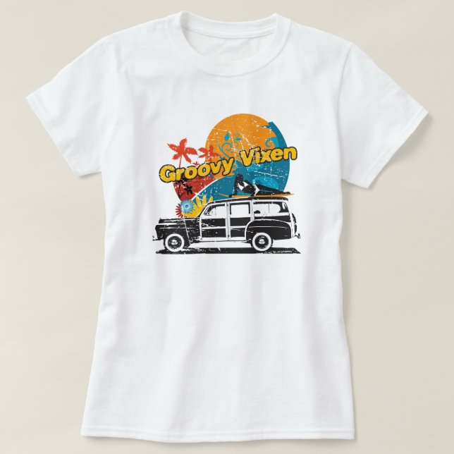 Camiseta Vixen maravilloso Woodie T (Diseño del anverso)