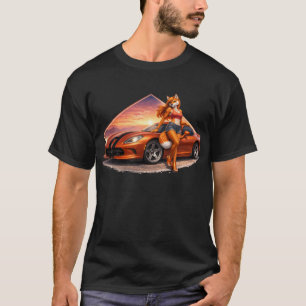 Camiseta Vixena Víbora Atardecer