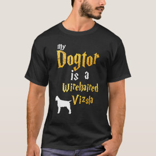 Camiseta Vizsla con cable para Mens