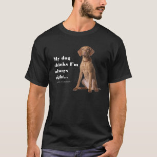 Camiseta Vizsla contra esposa T-Shirt