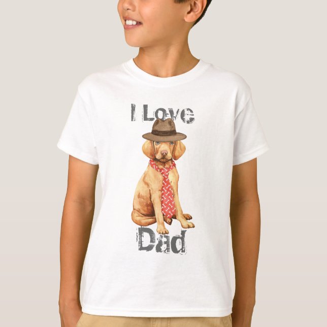 Camiseta Vizsla Dad (Anverso)