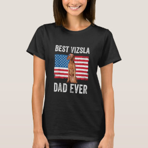 Camiseta Vizsla Dad American Flag Vizsla Dueño Del Perro 4