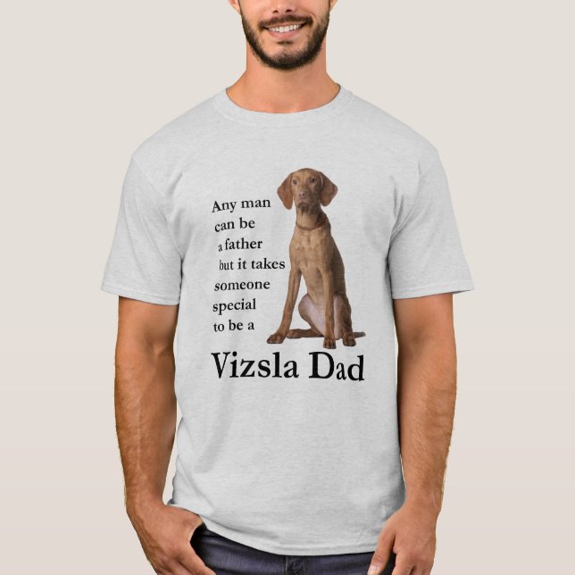 Camiseta Vizsla Dad T-Shirt (Anverso)