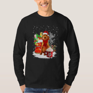 Camiseta Vizsla Dog Santa Christmas Winter Cup