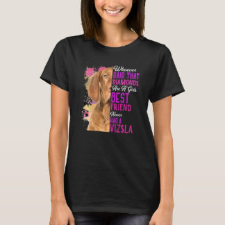 Camiseta Vizsla Es Un Mejor Amigo Chica Perro Mamá Madres D