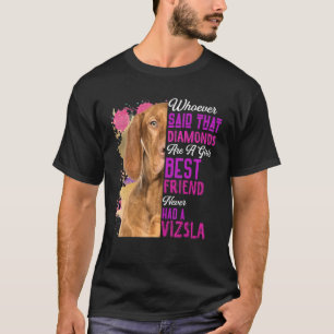Camiseta Vizsla Es Un Mejor Amigo Chica Perro Mamá Madres D