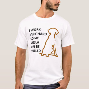 Camiseta Vizsla estropeado