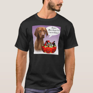 Camiseta Vizsla Halloween Candy