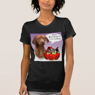 Camiseta Vizsla Halloween Candy