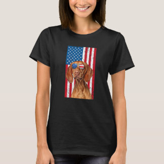 Camiseta Vizsla Para Hombres Niños Retro Vizsla Perro Bande