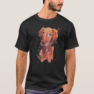 Camiseta Vizsla Pintando Arte Cumpleaños Para Los Niños Mam
