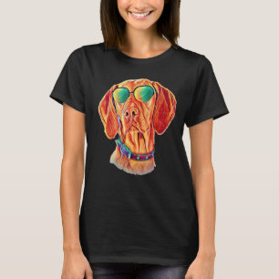 Camiseta Vizsla Pintando Cumpleaños Para Niños Que Mamá Amó