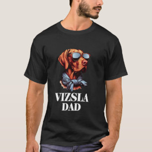 Camiseta Vizsla Shirt Mens Dog Dad Hungarian Vizsla Papa Vi