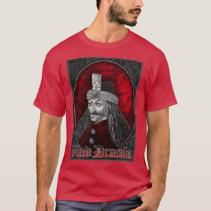 Camiseta Vlad Drácula gótico