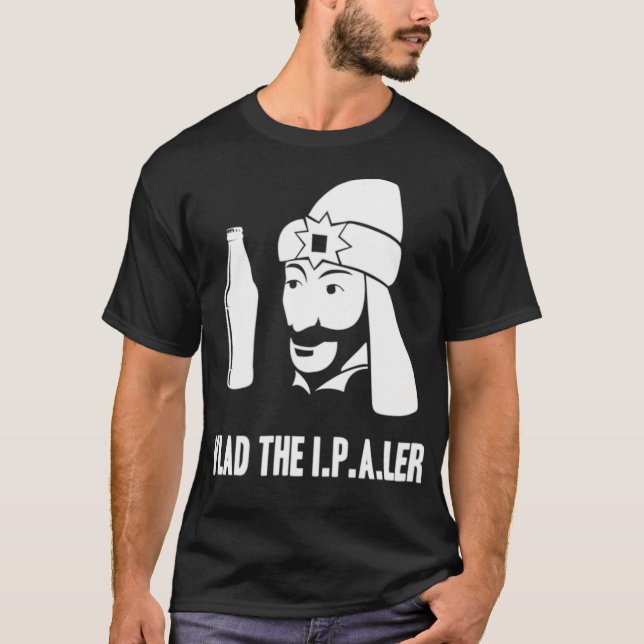 Camiseta Vlad Funny Halloween Dracula Beer Bebe (Anverso)