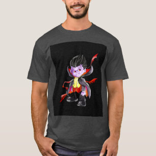 Camiseta Vladimir el vampiro en negro