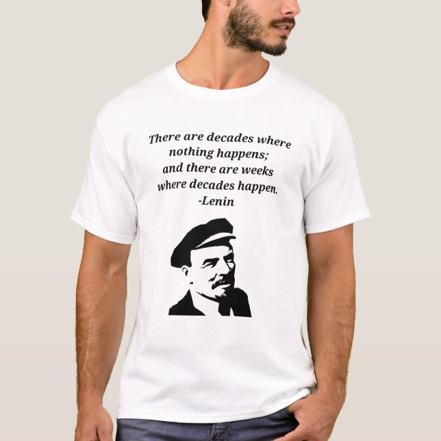 Camiseta Vladimir Lenin (Anverso)