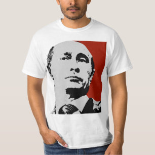 Camiseta Vladimir Putin Rojo