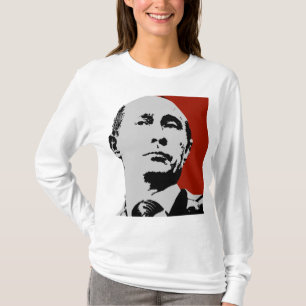 Camiseta Vladimir Putin rojo