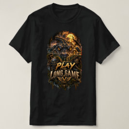 Camiseta VLLC Play The Long Game Motivation Crocodile Graph