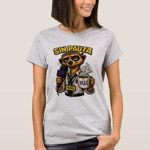 Camiseta VLLC Tired Journalist Meerkat Press Coffee Mug