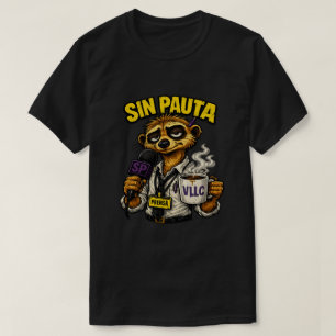 Camiseta VLLC Tired Journalist Meerkat Press Coffee Mug