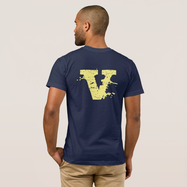 Camiseta vlone (Reverso completo)