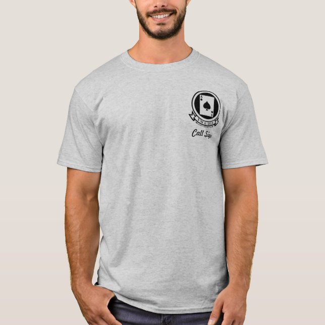 Camiseta VMFA 231 w/Harrier - de color claro (Anverso)