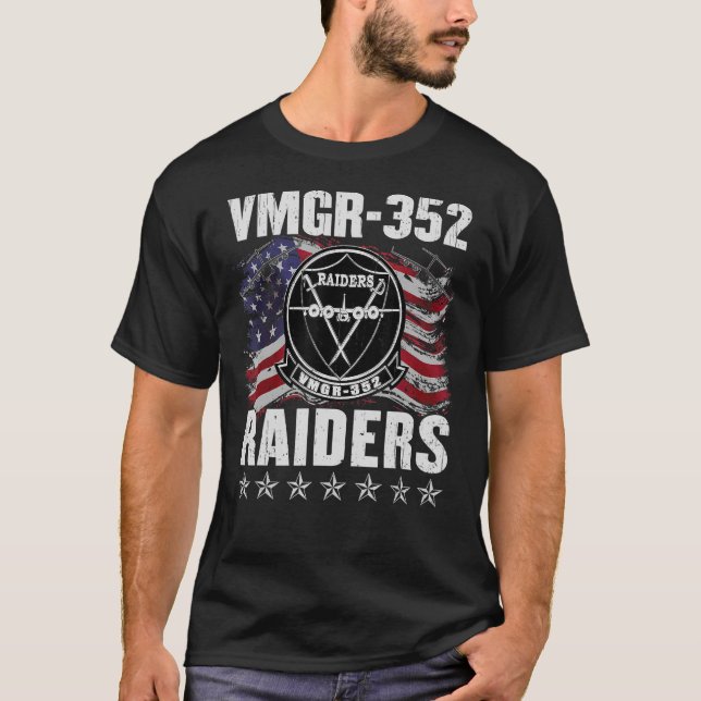 Camiseta VMGR 352 KC 130 Escuadrón de Transporte Aéreo de R (Anverso)