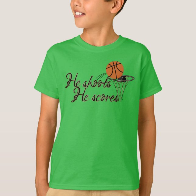 Camiseta Vneck de baloncesto (Anverso)