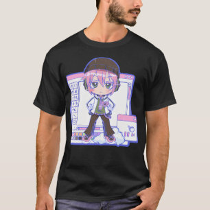 Camiseta Vocaloide Windows Blue Versión Vy2 Roro