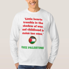 Camiseta Voces de Palestina - La humanidad reclama justicia