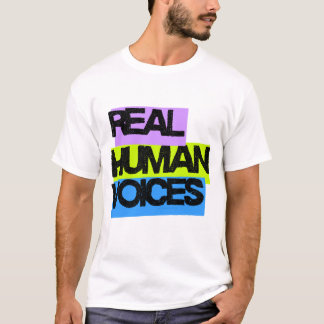 Camiseta Voces HUMANAS reales - No se permite IA