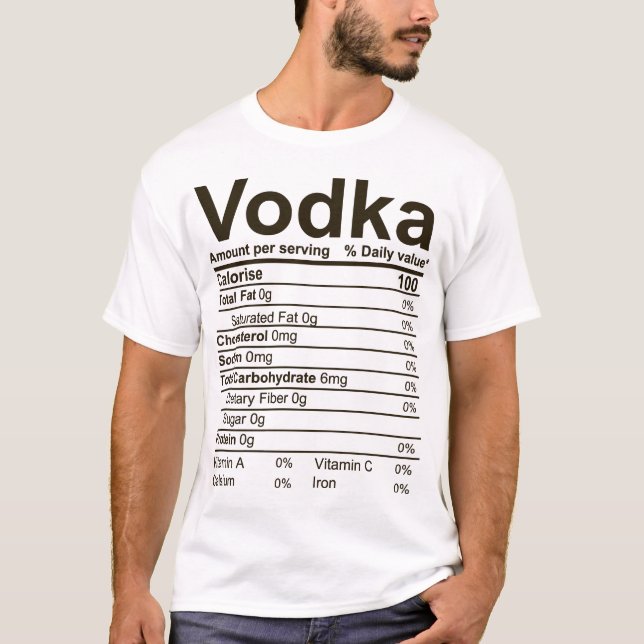 Camiseta Vodka (Anverso)