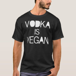 Camiseta Vodka es Vegan