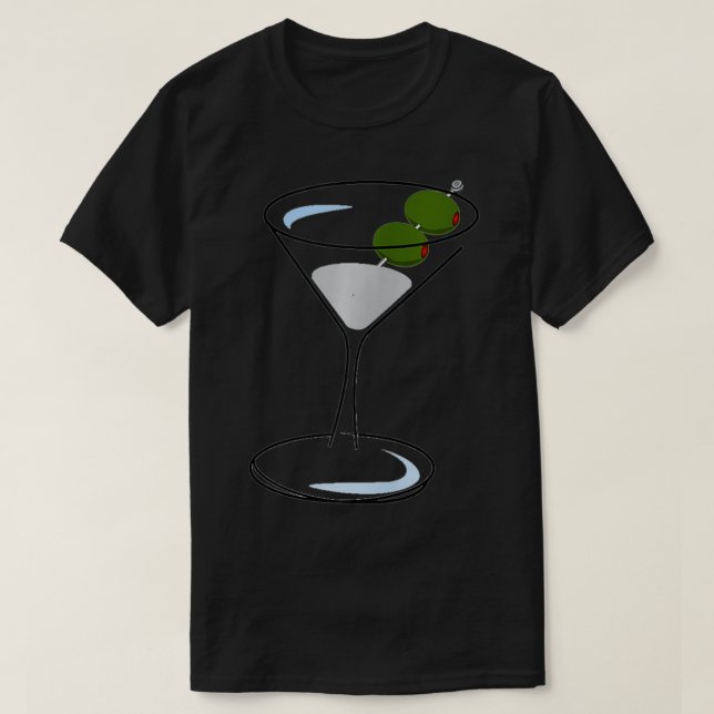 Camiseta Vodka Martini (Diseño del anverso)