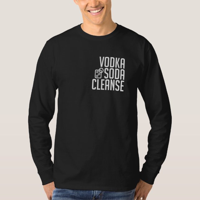 Camiseta Vodka Soda Cleanse - Classic (Anverso)