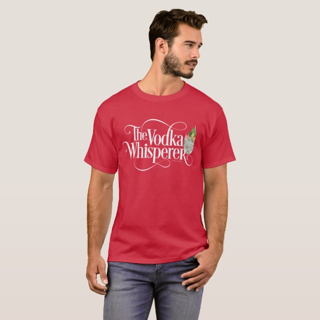Camiseta Vodka Whisperer (Anverso completo)