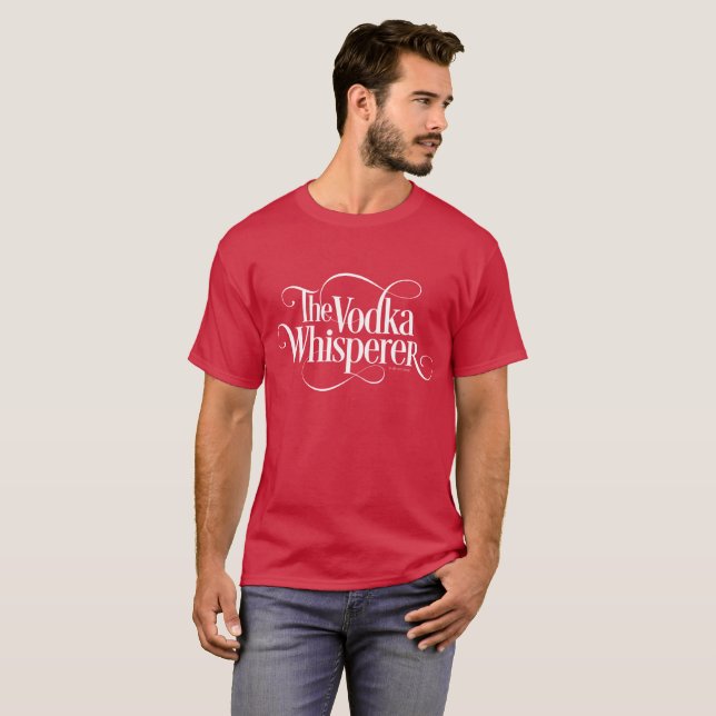Camiseta Vodka Whisperer (Anverso completo)