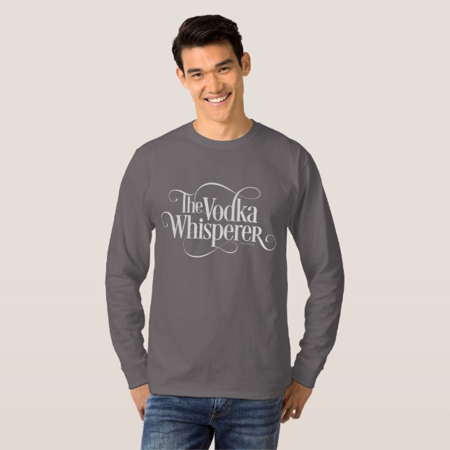Camiseta Vodka Whisperer (Anverso completo)