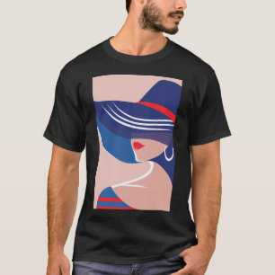 Camiseta Vogue Poster Chica Vogue Vintage