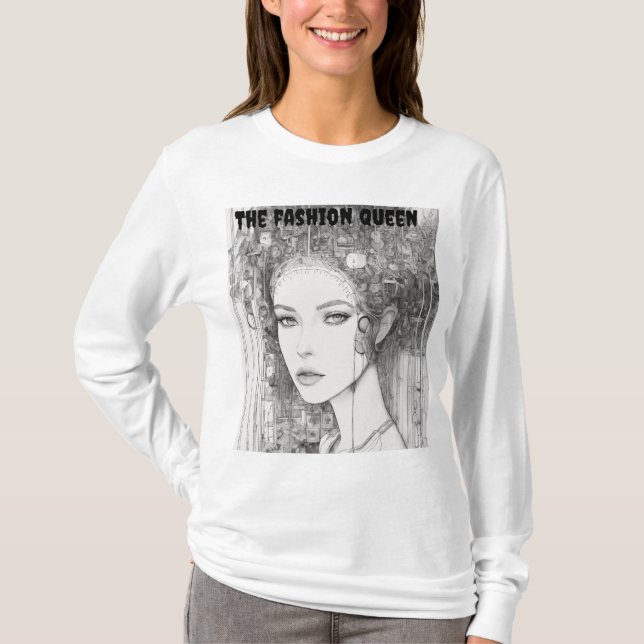 Camiseta Vogue Regal: Crónicas de la Reina de la Moda (Anverso)